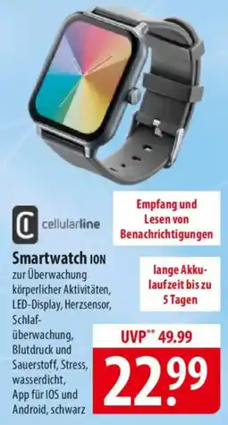 Famila Nord Ost cellularline Smartwatch ION Angebot
