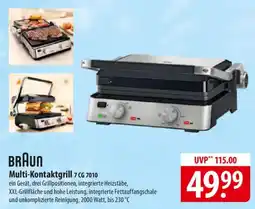 Famila Nord Ost BRAUN Multi-Kontaktgrill 7 CG 7010 Angebot