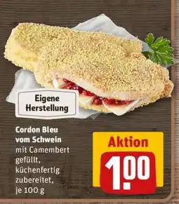 REWE Cordon Bleu vom Schwein Angebot