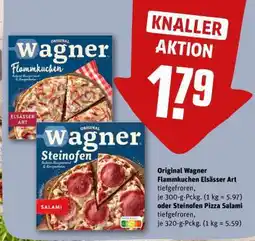 REWE Original Wagner Flammkuchen Elsässer Art Angebot