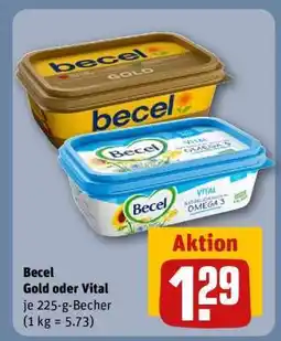 REWE Becel Gold oder Vital Angebot
