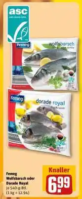 REWE Femeg Wolfsbarsch oder Dorade Royal Angebot