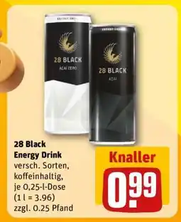 REWE 28 BLACK Energy Drink Angebot