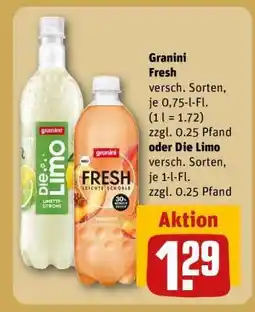 REWE Granini Fresh oder Die Limo Angebot