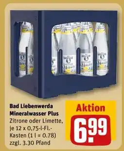 REWE Bad Liebenwerda Mineralwasser Plus Angebot