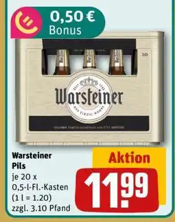 REWE Warsteiner Pils Angebot