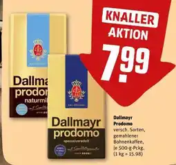 REWE Dallmayr Prodomo Angebot