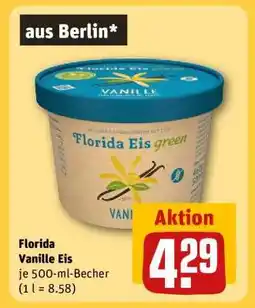 REWE Florida Vanille Eis Angebot