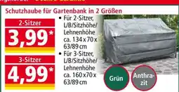 Norma Schutzhaube für Gartenbank in 2 Größen Angebot
