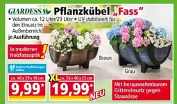 Norma Pflanzkübel „Fass“ Angebot