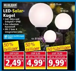 Norma LED-Solar-Kugel Angebot