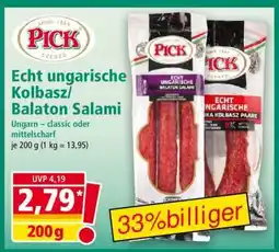 Norma Echt ungarische Kolbasz/Balaton Salami Angebot