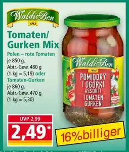 Norma Tomaten/Gurken Mix Angebot