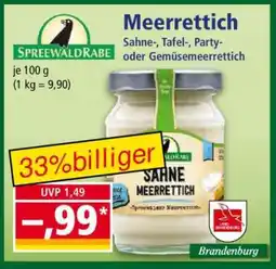 Norma Meerrettich Angebot