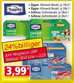Norma SafeLoc Gefrierbeutel, je 28x3 l Angebot