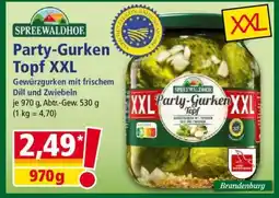 Norma Party-Gurken Topf XXL Angebot