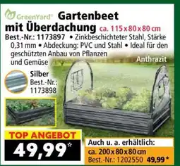 Norma Gartenbeet mit Überdachung Angebot