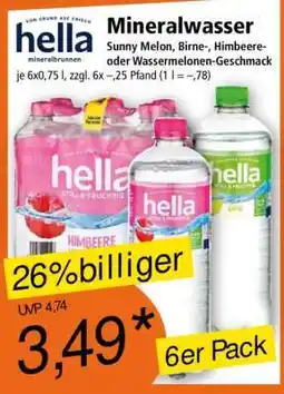 Norma Mineralwasser Angebot