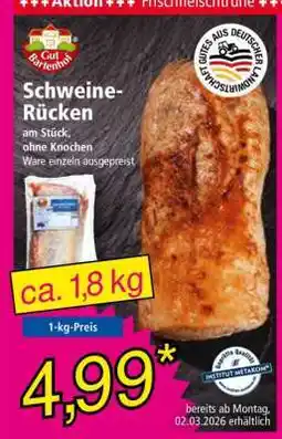 Norma Schweine-Rücken Angebot