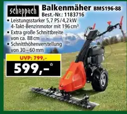 Norma Balkenmäher BMS196-88 Angebot