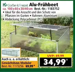Norma Alu-Frühbeet Angebot