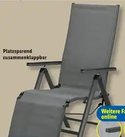Lidl Livarno Home Aluminium-Relaxsessel Houston Angebot