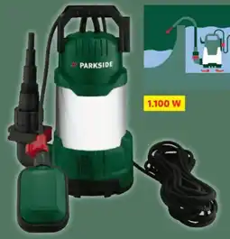 Lidl Parkside Klarwasser Tauchpumpe Angebot
