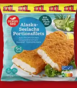 Lidl Ocean Sea Alaska-Seelachs Portionsfilets XXL Angebot