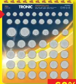 Lidl Tronic 48 Knopfzellen Angebot