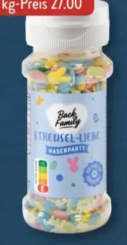 Aldi Süd Back Family Streusel-Liebe Angebot