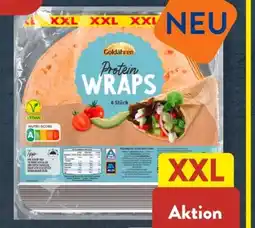 Aldi Süd Goldähren Protein-Wraps Vegan XXL Angebot