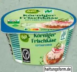 Aldi Süd Bio Smiley Körniger Bio-Frischkäse Angebot