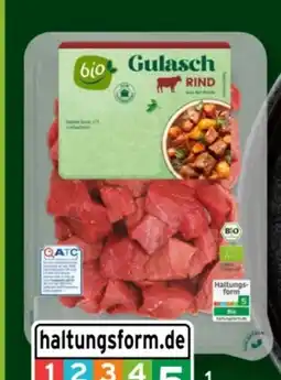Aldi Süd Bio Smiley Gulasch Angebot
