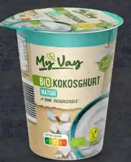 Aldi Süd My Vay Bio-Kokosghurt Angebot