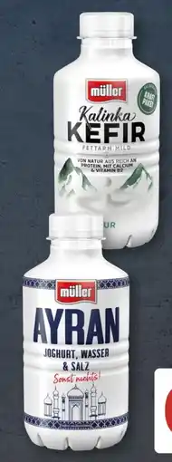Aldi Süd Müller Fettarmer Kalinka Kefir Angebot