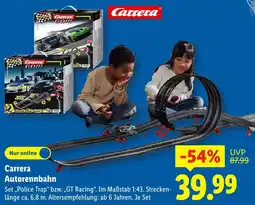 Lidl Carrera Autorennbahn Angebot