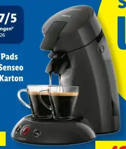 Lidl Philips Senseo Kaffeepadmaschine HD6552/39 Angebot