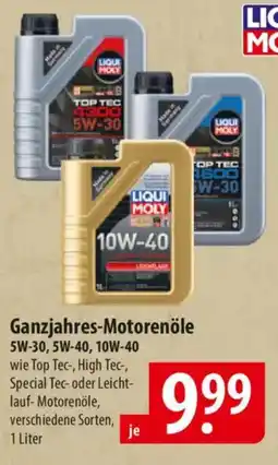 Famila Nord Ost LIQUI MOLY Ganzjahres-Motorenöle 5W-30, 5W-40, 10W-40 Angebot