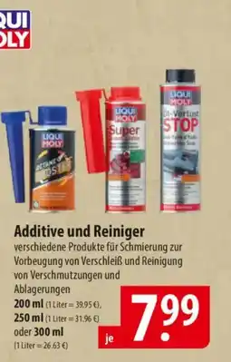Famila Nord Ost LIQUI MOLY Additive und Reiniger Angebot