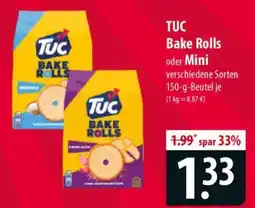 Famila Nord Ost LU TUC Bake Rolls oder Mini Angebot