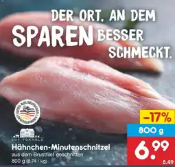 Netto Marken-Discount GUT PONHOLZ Hähnchen-Minutenschnitzel Angebot