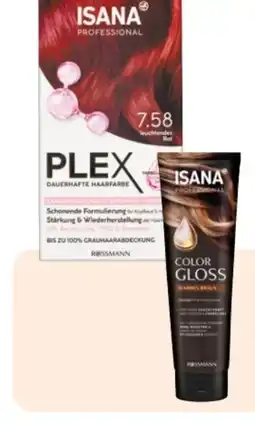 Rossmann Isana Professional Plex Dauerhafte Haarfarbe Angebot