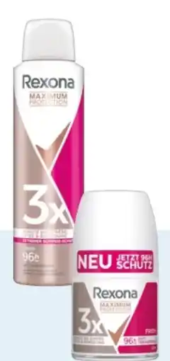 Rossmann Rexona Maximum Protection Deospray Angebot