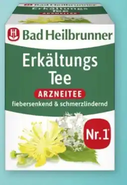 Rossmann Bad Heilbrunner Arzneitee Erkältungs Tee Angebot