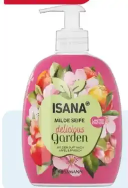 Rossmann Isana Seife im Spender Angebot