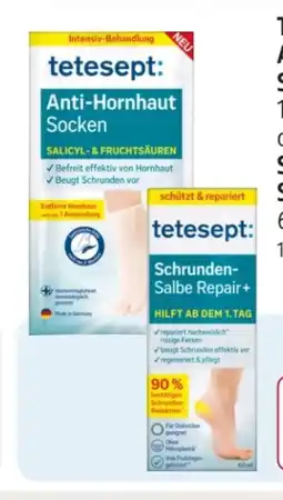 Rossmann Tetesept Anti-Hornhaut Socken Angebot