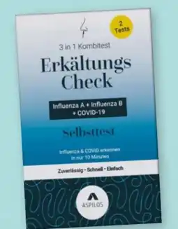 Rossmann Aspilos Erkältungs Check Angebot