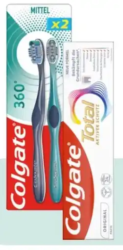 Rossmann Colgate Zahnbürste 360° Rundum Reinigung Angebot