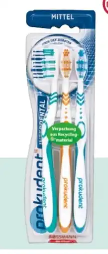 Rossmann Prokudent Zahnbürsten mittel Angebot