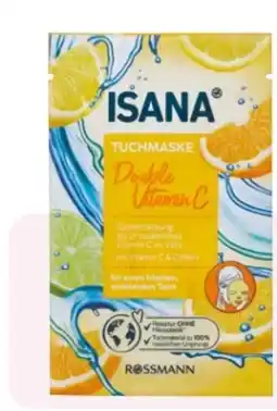 Rossmann Isana Tuchmaske Double Vitamin C Angebot